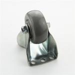 12mm PVC Storage Rack Caster Wheels 130KG Non Marking Castors