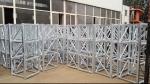 Passenager Hoist Parts 4.0mm Thickness Mast Tower With Rack For WICKHAM Building