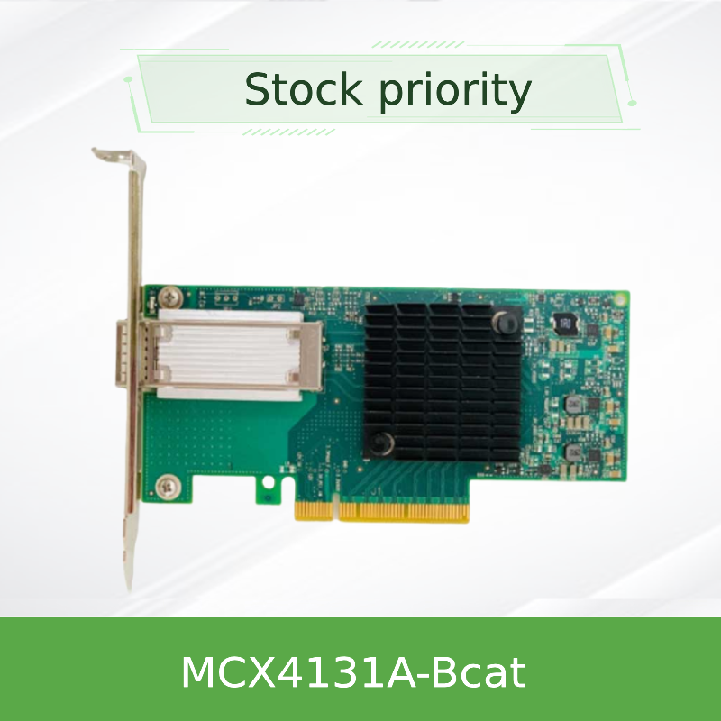 China Mellanox Network Card New Original Nvidia Adapter MCX4131A-Bcat Connectx-4 Infiniband on sale