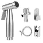 Stainless Steel Portable Bidet Adjustable Water Pressure Control Handheld Toilet