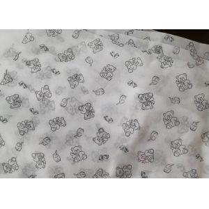 10 - 200gsm PP Non Woven Fabric Customized Printing Pictures Pattern