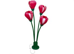 China LED Acrylic Three leaf lamp landscape simulation lamp garden lawn lamp park forest villa lawn lighting lamps factory