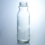 Salad Glass Bottle with Metal Lid and Transparent Design 100ML200ml 250ml 500ml
