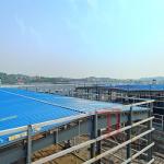 Industrial Light Steel Structure Workshop , Prefabricated Metal Buildings