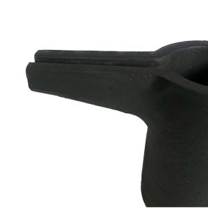 Heat Resistant SiC Graphite Crucible With Pouring Nozzle