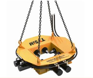 China Yellow KP500S Pile Breaker Machine Hydraulic Concrete Cutter Square 280kN For Construction factory