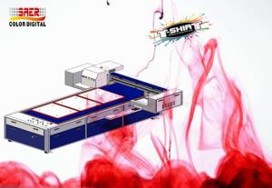 China 0 - 25MM Print Thickness Flatbed T Shirt Printer Dtg Printer A3 For Cloth factory