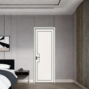 China Finished Surfaces WPC Hollow Door for Moisture-Resistant Doors factory