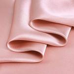 OEM Non Toxic Embroidered Silk Fabric , 16C Lustrous Pure Mulberry Silk By The