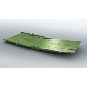 China Load Capacity Axle Load 13t Military Pontoon Bridge Pontoon Equipment on sale