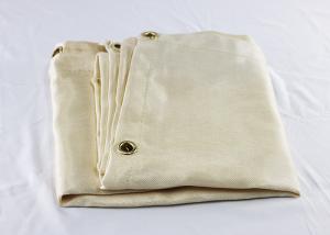 China Durable Welding Fire Blanket Rolls Off White Fireproof Fiberglass factory