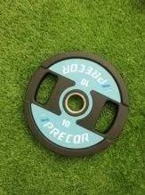 China Strength Training Urethane Rubber Bumper Plates 2.5kg 5kg 10kg factory