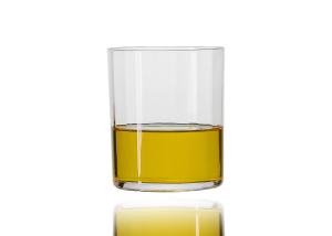 China Clear 8.5cm Lead Free Crystal Whiskey Glasses , Smooth Mouth 7 Oz Whiskey Glass Cup factory