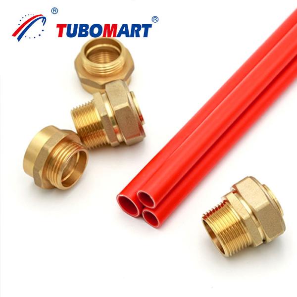 China High Temperature PEX B Pipe Fittings Crimp Fitting Push In Fitting ISO9001 factory