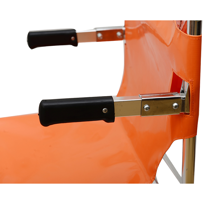 Durable Evacuation Aluminum Alloy Folding Stair Stretcher Manual Power Source