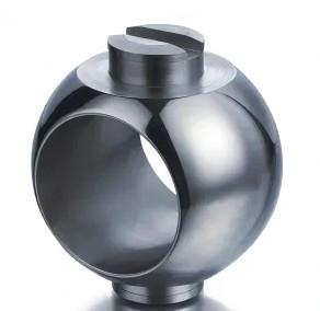 China Hastelloy C-4 Valve Balls Hollow Trunnion Valve Ball Without Stem factory