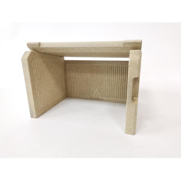 China Metallurgy Ladle Vermiculite Refractory Panel 416x101x10mm Practical factory