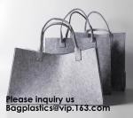 Grocery Bags Reusable Eco Shopping Bags Large Made By Felt Fabric Produce Bags