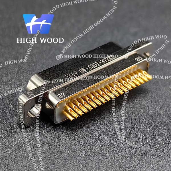 J30J SERIES MICRO-D Rectangular Connectors , HW-J30J-37ZKS
