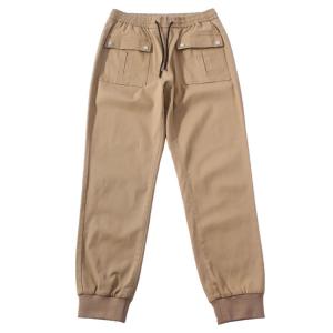 China Fashion Mens Leisure Pants , Mens Casual Trousers Elasticated Waist factory