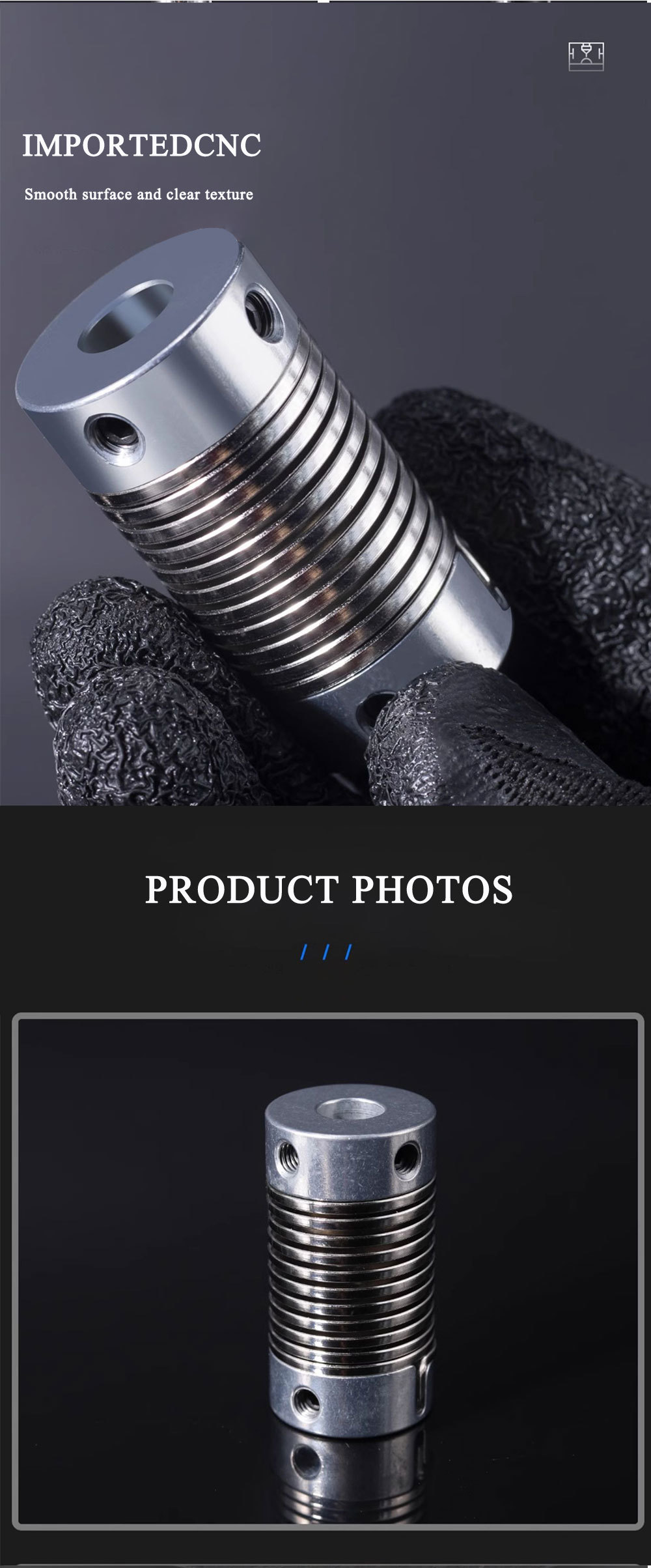 Corrosion Resistant Easy to Clean Spring Couplings Support Customization