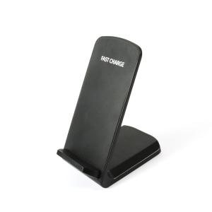 China 70MM Vertical Mobile Phone Wireless Charger Fast 110K Support QI factory