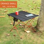 Outdoor Portable Folding Camp Table Oxford Lightweight Folding Table For Camping