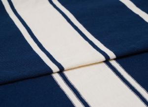 China Breathable Soft And Comfortable Care And Skin-Friendly Simple Striped Knit Fabric For Casual Wear factory