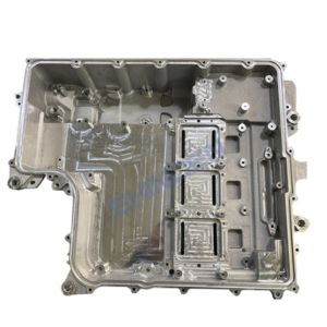 China High Precision Rapid CNC Machining Customizable EV Motor Case factory