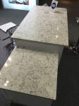 Pre cut quartz stone vanity top Eased Edge Water Absorption < 1.0%