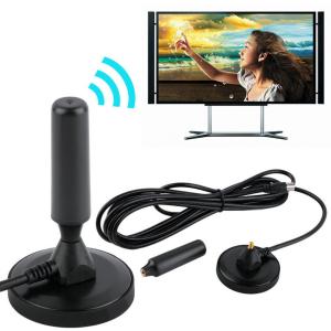China 30dbi Gain and F or IEC Connect Type Digital Indoor TV Antenna for High Definition TV factory