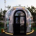 Full House Outdoor Sound Proof Prefab Dome House Room Polycarbonate Double Dome