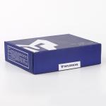 Gold stamping folding corrugated paper clothing packaging box