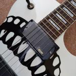 New style high-quality custom LP electric guitar, skeleton Black hardware