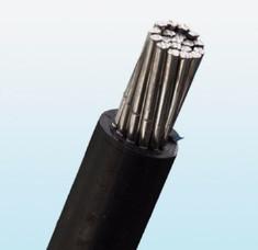 China Power Line Overhead Insulated Cable AC Rated 25mm Outer Diameter 1kv factory