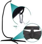 21.5KG Heavy Duty Steel Hammock Stand The Perfect Addition to Your Outdoor Space