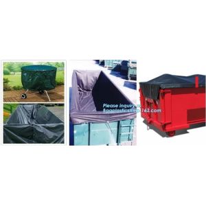 Open Top Drawstring 10 Mil Dumpster Container Liners,Drawstring Open Top 6 Mil