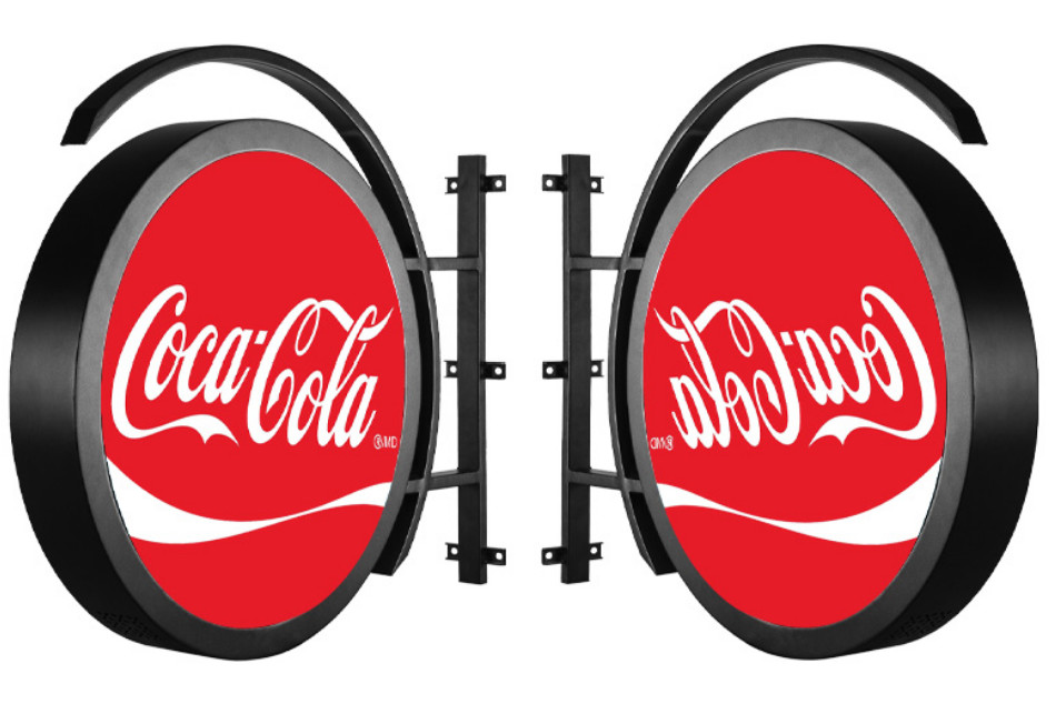 High Definition Full Color P4mm Logo HD LED Display for Advertising Retail with 5000nits Brightness and 3840Hz Refresh Rate