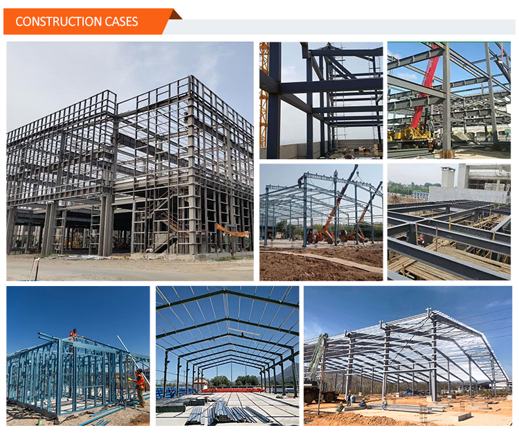 Purlin C.Z Shape Steel Channel Prefab Steel Structure Building for School Industrial Shed