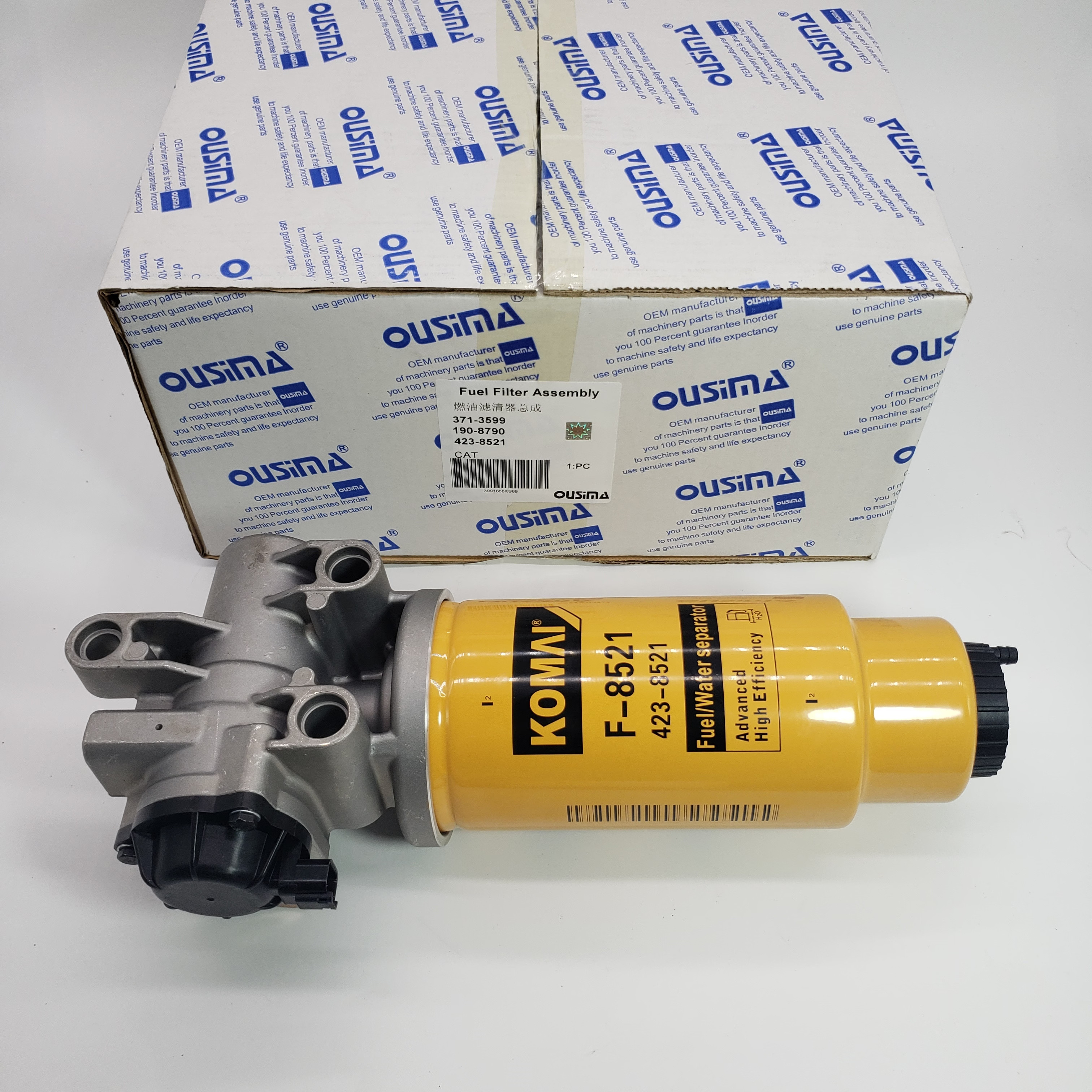 Fuel Water Separator Assembly 371-3599 190-8790 423-8521 CAT 345C 349D 365C 385C C13 C27