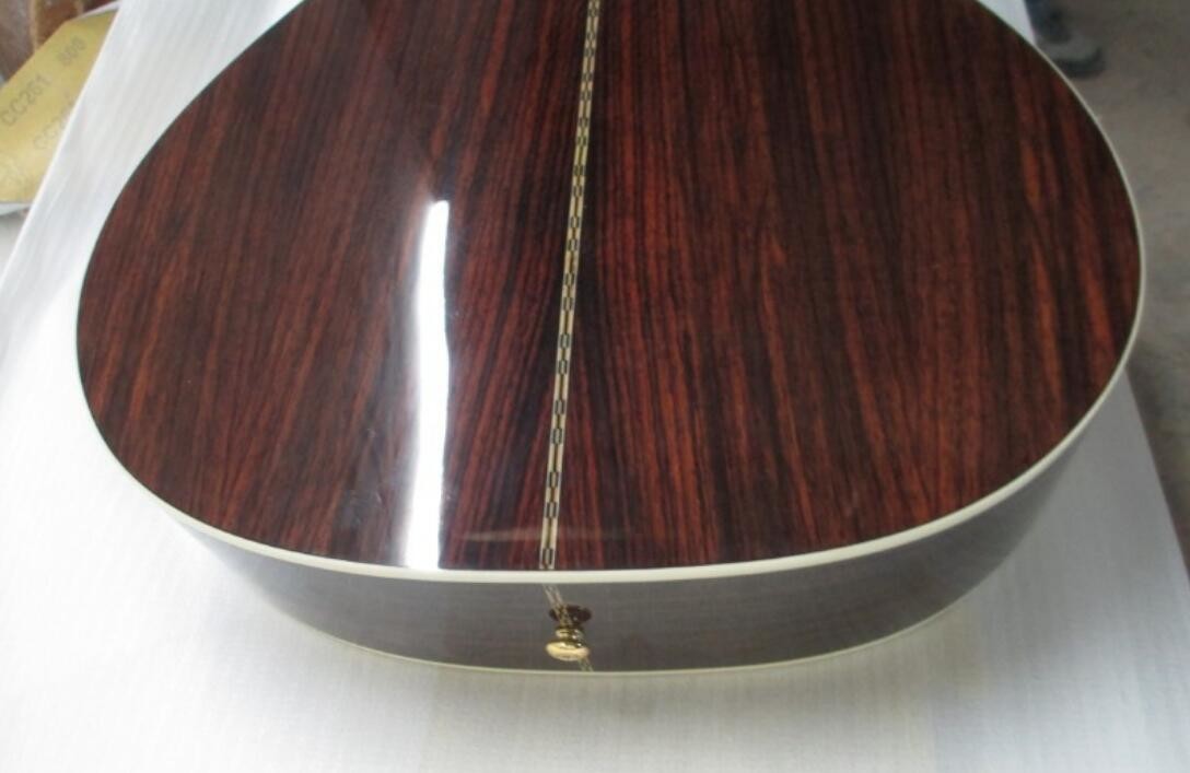 2018 6 strings Lakewud acoustic guitar Sungha Jung inlays lakewud acoustic handmade solid top acoustic guitar