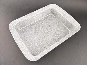 China Non-stick grey Marble Coating Square Cake Pan for bakeware factory