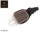 Loose Wave 35.56cm 14inch Remy Human Hair Closure Realistic Hair Line