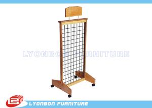 China MDF Natural Wooden Display Stands factory