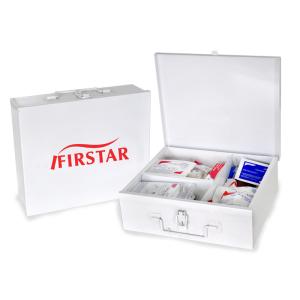 China Metal First Aid Box For Vehicle Mounted First Aid Kit For Work Van Jeep Medical Kit factory