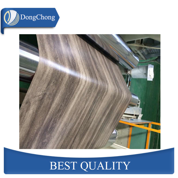 Wood Grain Aluminium Coated Sheet Interior Decorating For Gutter Coil