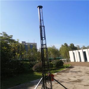 China Portable Guyed 800Mhz Aluminum WiFi Radio Cell On Wheel Tower on sale