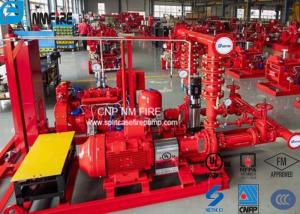 China UL / NFPA20 500GPM Skid Mounted Fire Pump With Centrifugal End Suction Fire Pump Sets factory