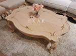 European Elegant Style Classic Wooden Coffee Tea Table