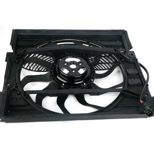 China 2 Year Warranty Radiator Cooling Fan Assembly for BMW E38 740i 750iL 1996-1998 Sedan 64548380774 factory